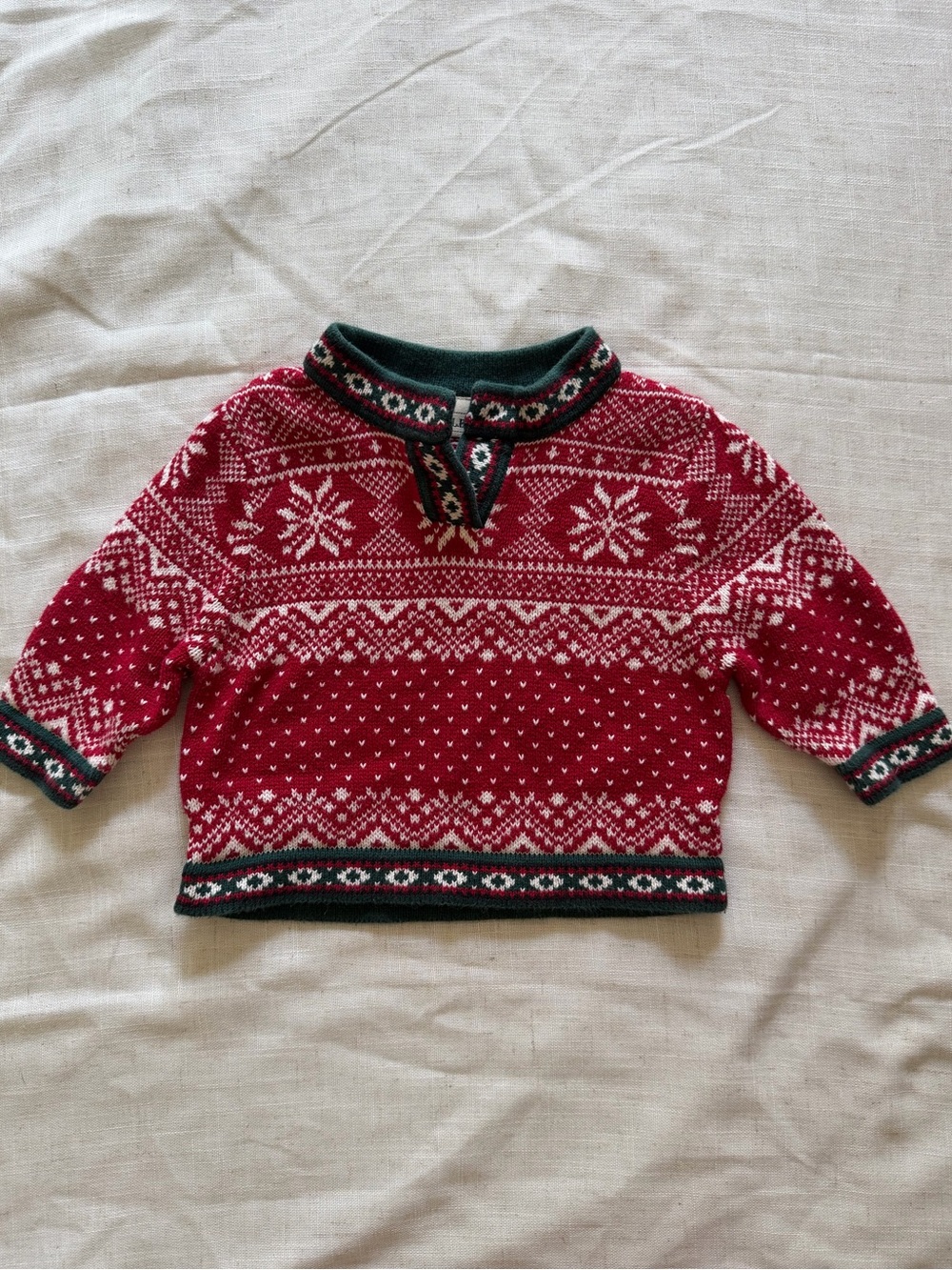 LL Bean baby sweater - 6-12 months